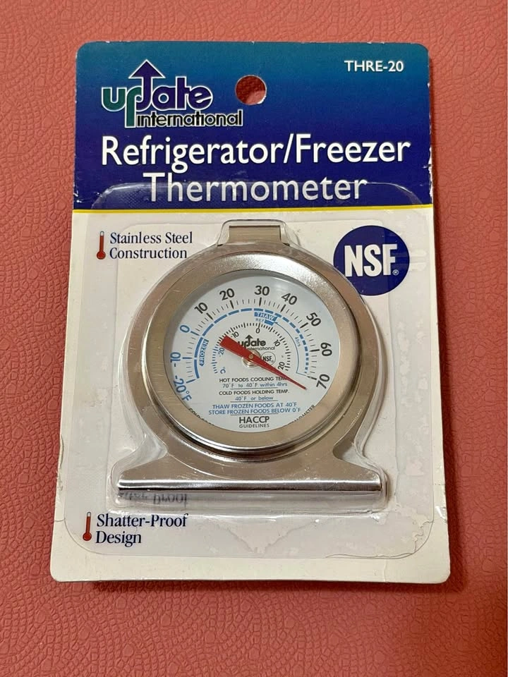 Refrigerator/Freezer Thermometer
