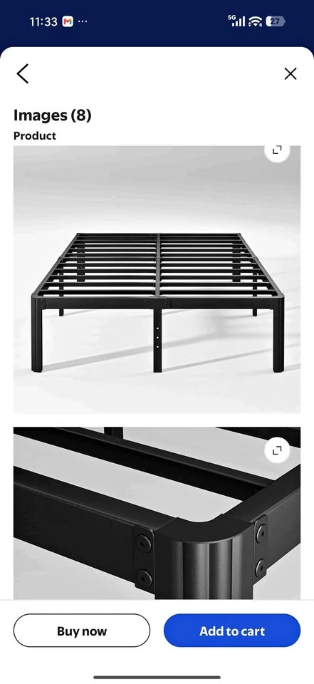 Walmart King Size Iron Bed Frame