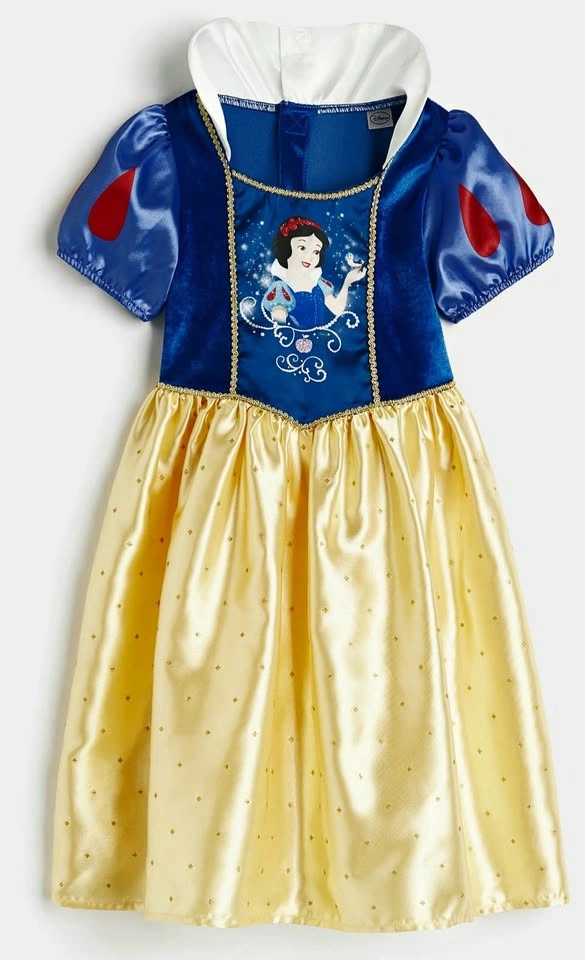 Disney Snow White Halloween Costume Dress - Girls 6-8 (US 6X/7)