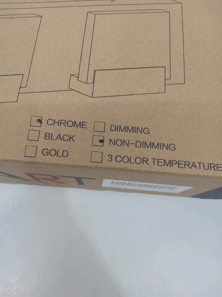 SOLFART 3 Light Bathroom LED Vanity Light - Chrome image indicator(3)