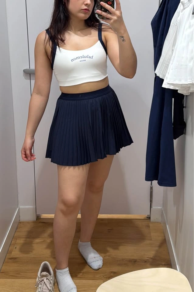 Lululemon Navy Pleated Tennis Skirt - Size 8 - photo 3