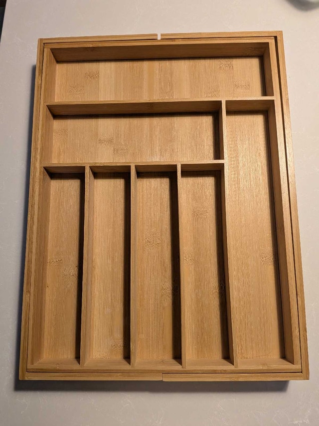Kitchen Cutlery Tray Organizer