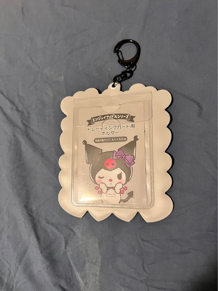 Kuromi card holder keychain - photo 2