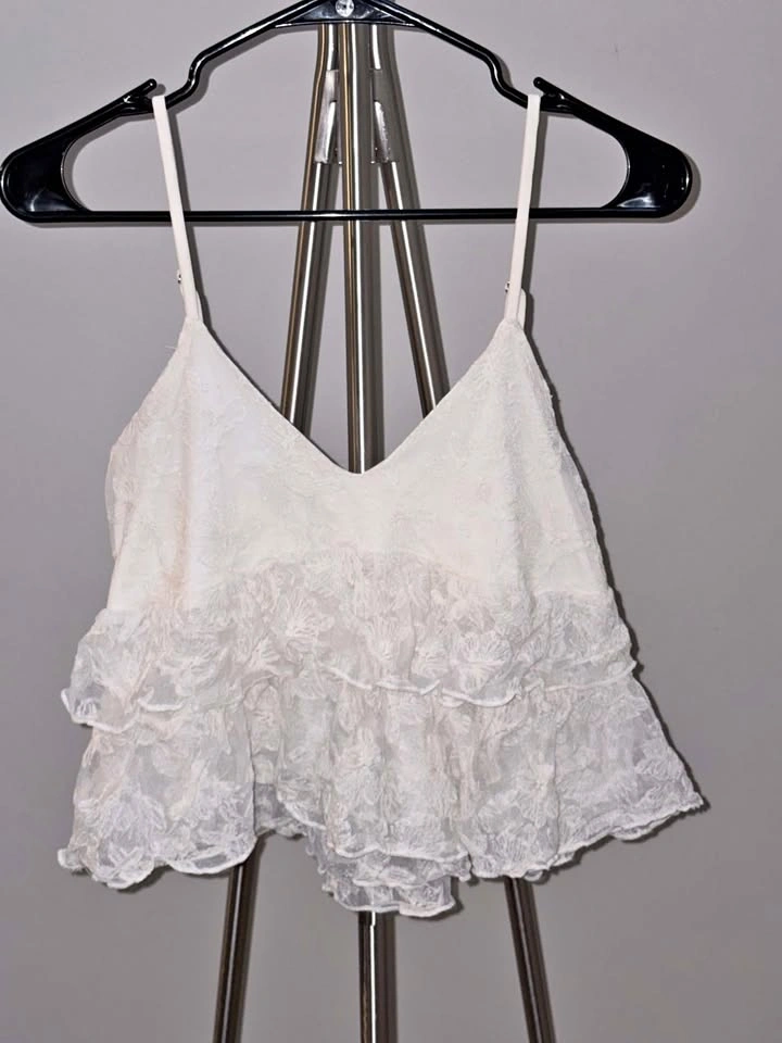 White Crop Top