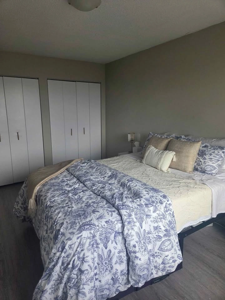 Queen size metal bed frame (no spring box needed) - photo 3