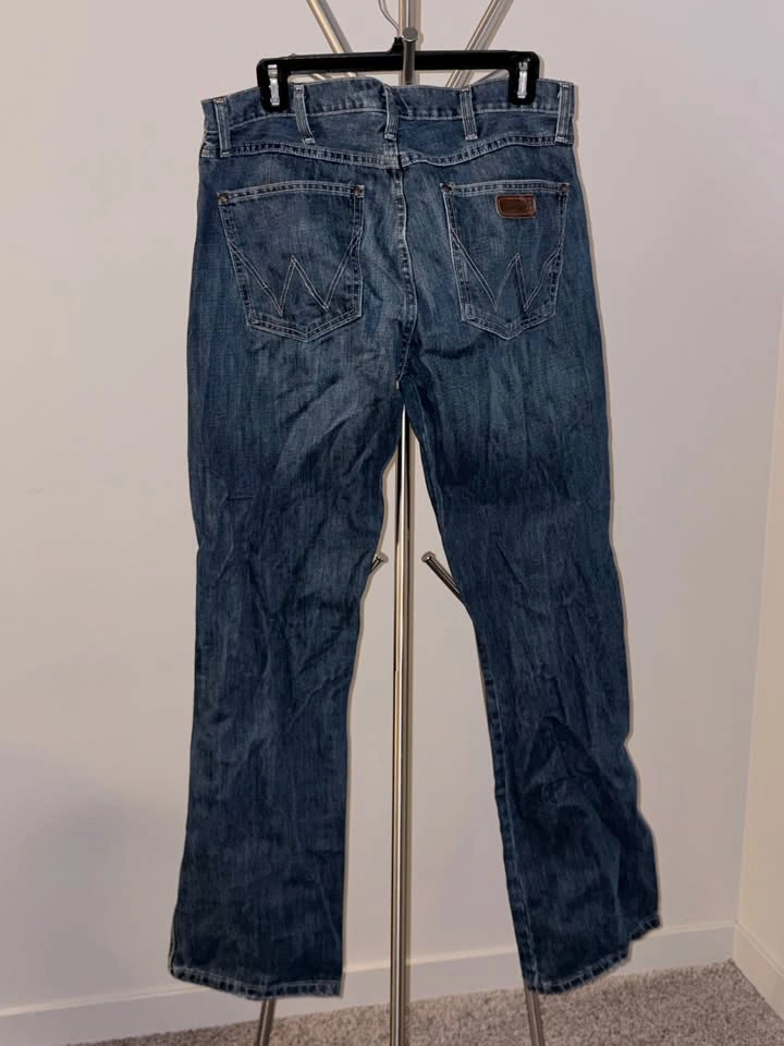 Wrangler Retro Men's Slim Fit Bootcut Jeans (34 x 34) - photo 3