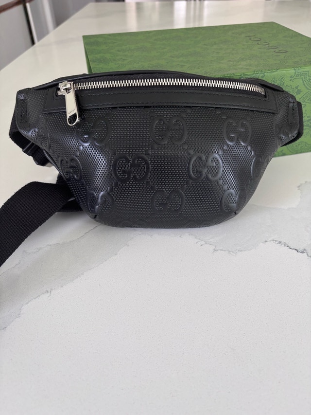 Gucci GG leather belt bag