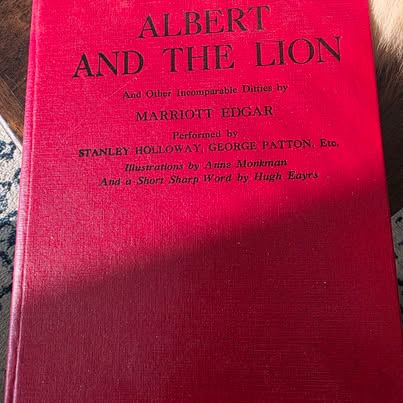 Albert and the Lion Children's Book – 1952 Canadian Edition
