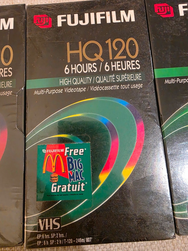Fujifilm HQ120 VHS Tapes 3-Pack - photo 4