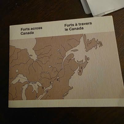 Canada Post Forts Across Canada Stamp Booklet