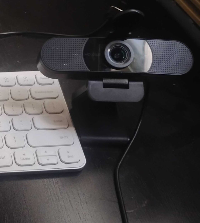 Wireless Keyboard and Webcam