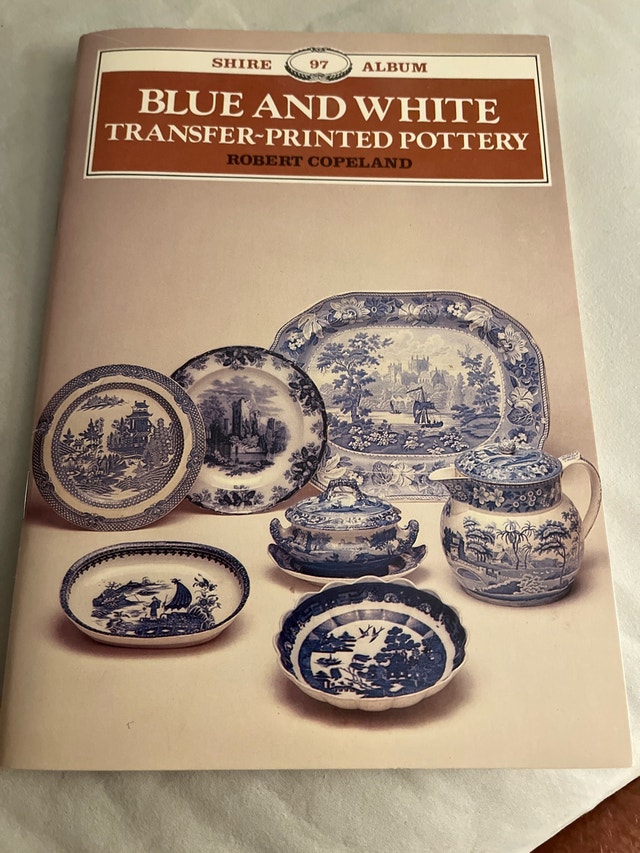 Blue and White Transfer-Printed Pottery Shire Album