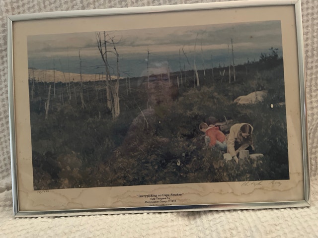 Christopher Gorey Print Berrypicking on Cape Smokey - photo 2