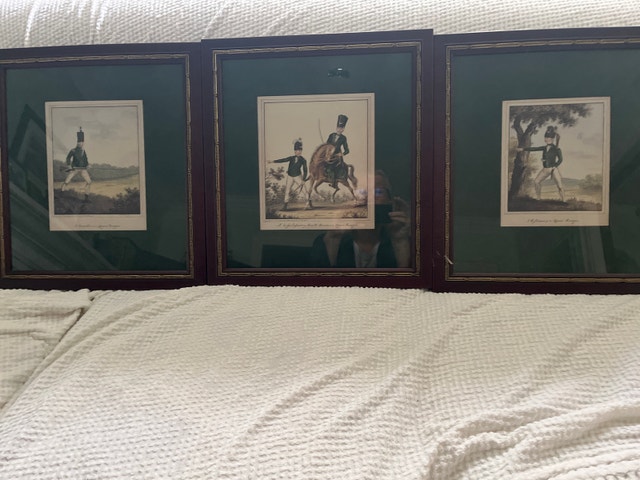 Three Queen's Rangers Framed Prints