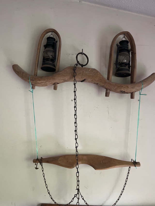 Rustic Ox Yoke Wall Decor