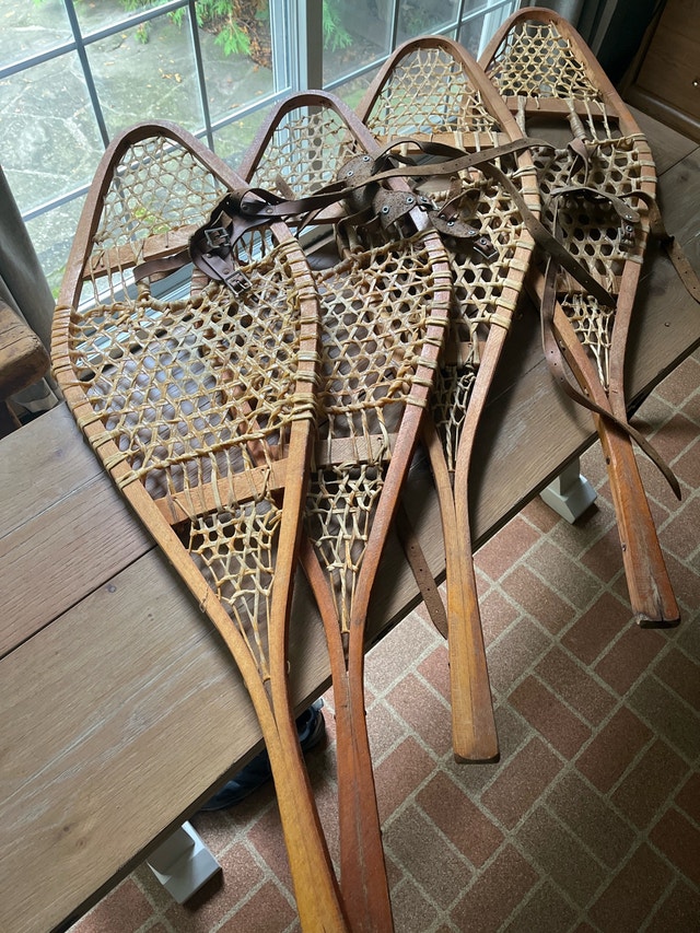 Wooden Snowshoes