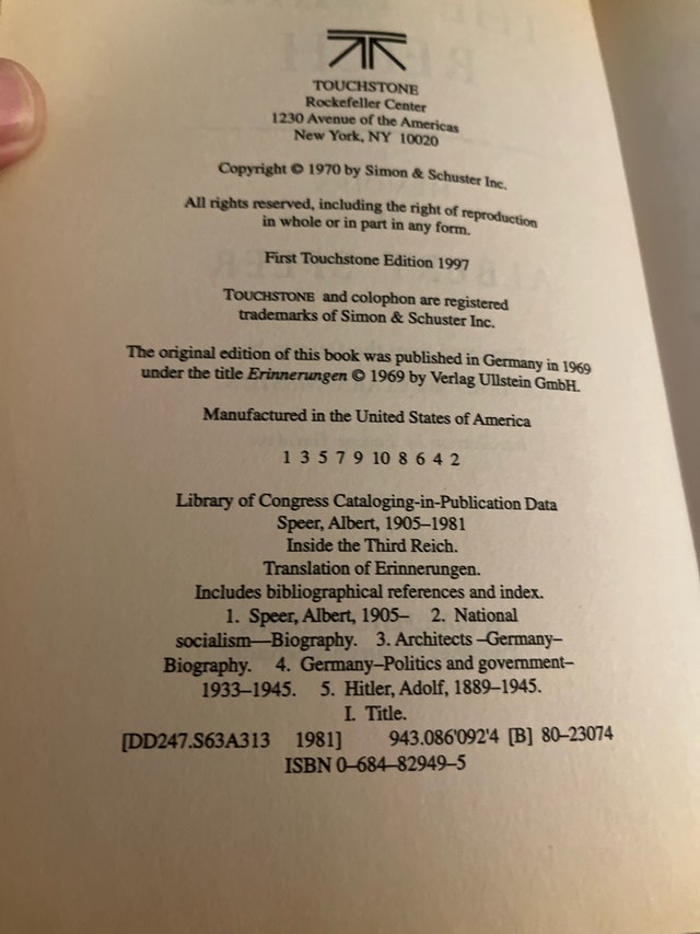Inside the Third Reich: Memoirs by Albert Speer - photo 2