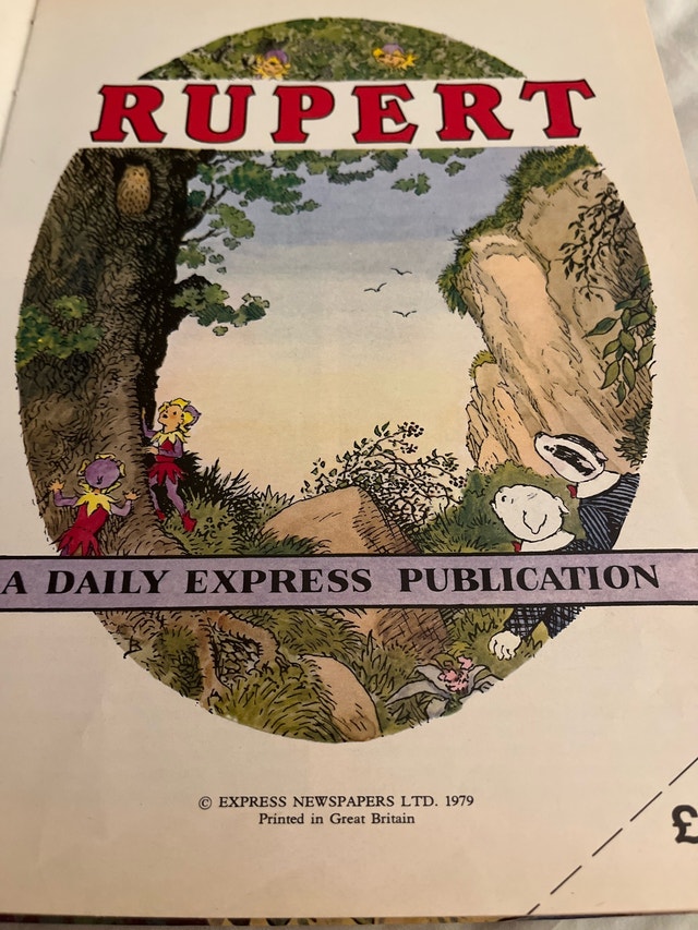 Rupert Daily Express Annual 1979 - photo 2