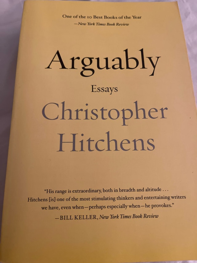Arguably by Christopher Hitchens