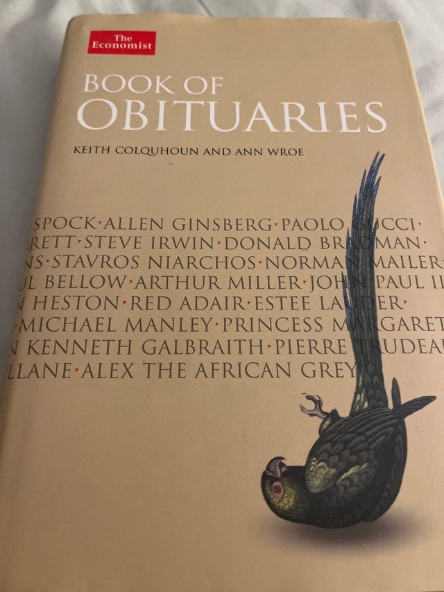 The Economist Book of Obituaries