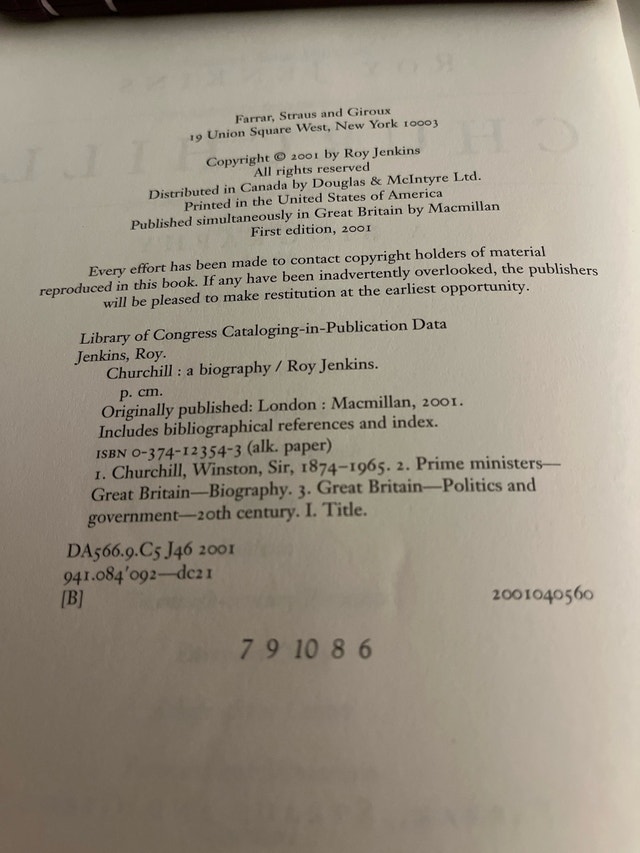 Churchill: A Biography by Roy Jenkins - photo 2