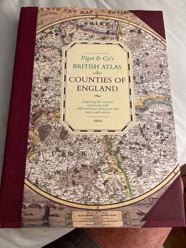 Pigot & Co's British Atlas Counties of England