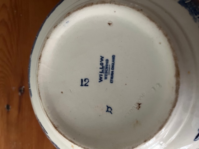 Wedgwood Willow Pattern bowl - photo 2