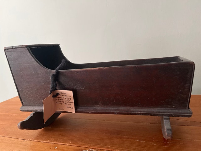 Cherrywood Doll's Cradle