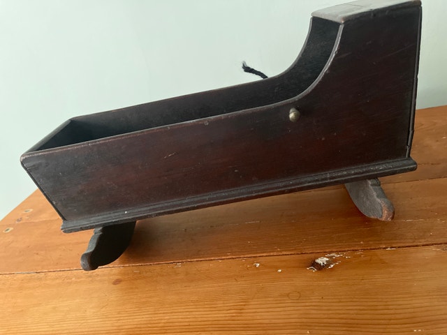 Cherrywood Doll's Cradle - photo 2