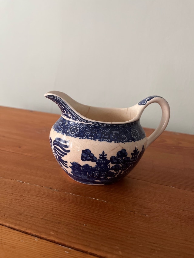Willow Pattern Milk Jug