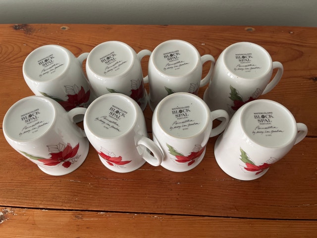 Block Spal Poinsettia Watercolours Mugs - photo 2
