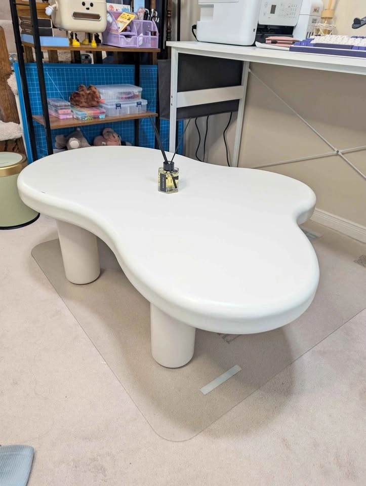 Modern White Cloud Coffee Table