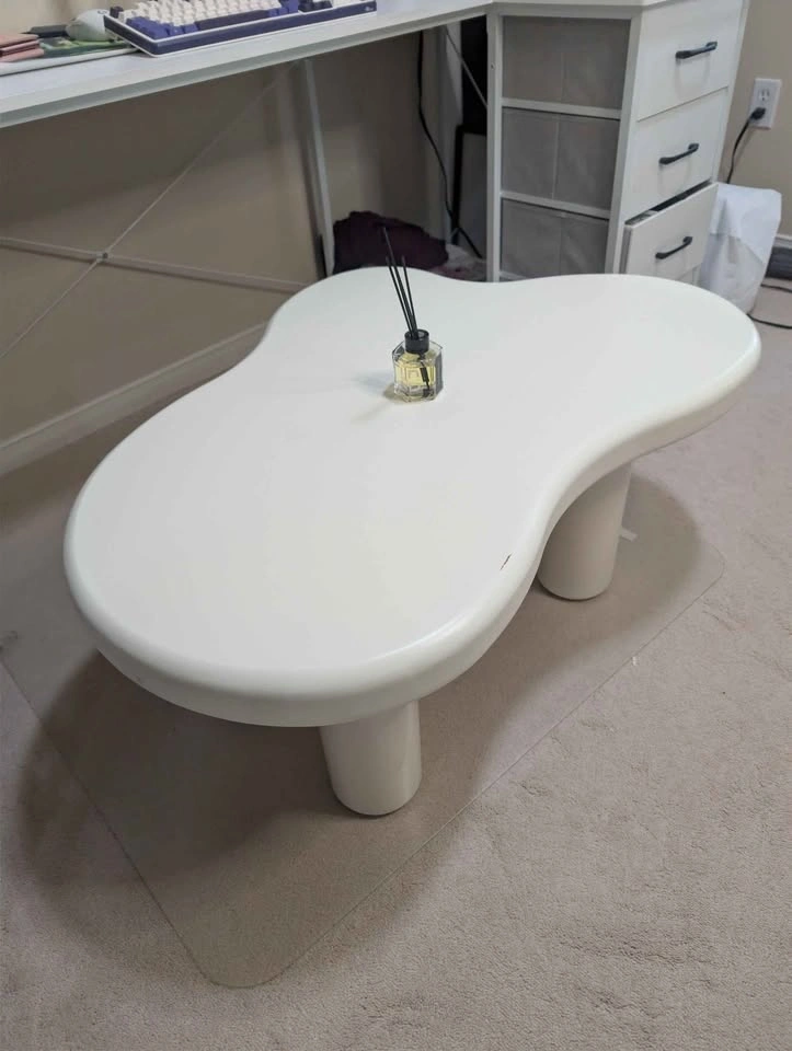 Modern White Cloud Coffee Table - photo 2