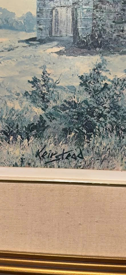 Vintage Framed Art Print – James Lorimer Keirstead - photo 2