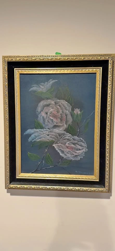 'A J BRUNNER' Framed Floral Painting