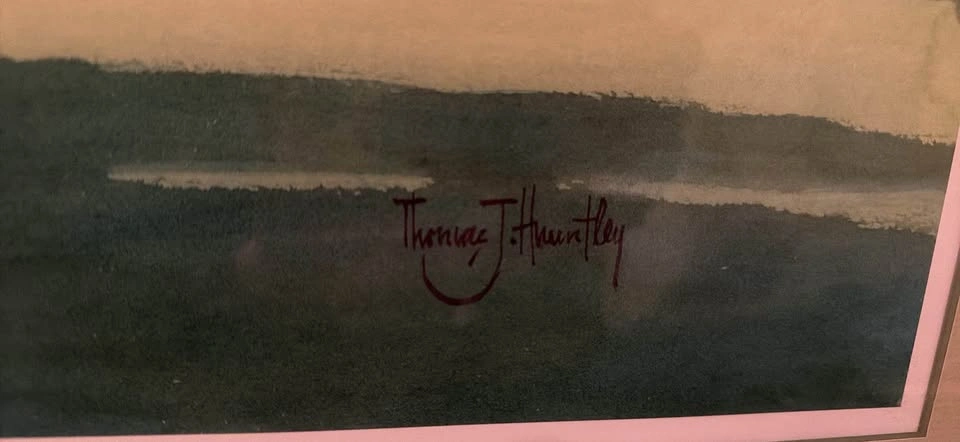 Original Golf Course Watercolor Painting by Thomas J. Wheatley - photo 2