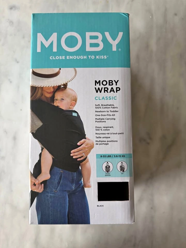 Moby wrap baby carrier