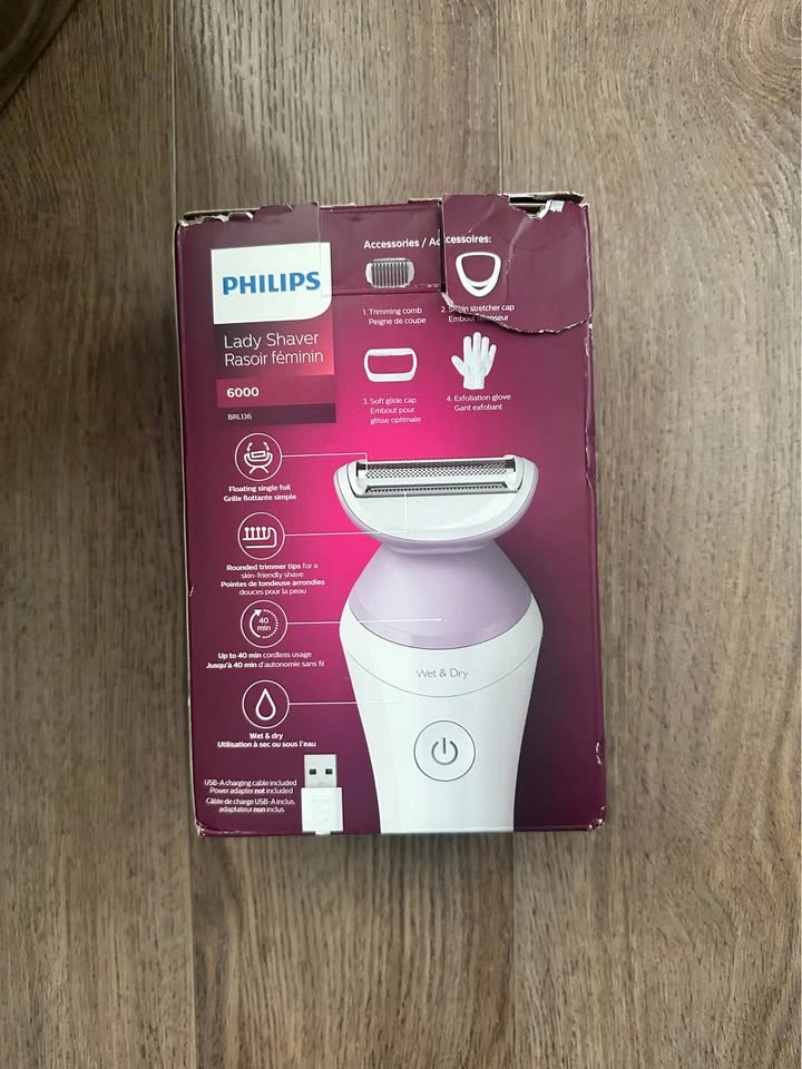 Philips Lady Shaver 6000 BRL136 - photo 2