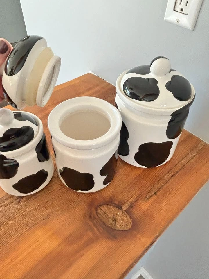 Cow Canister Set - photo 3