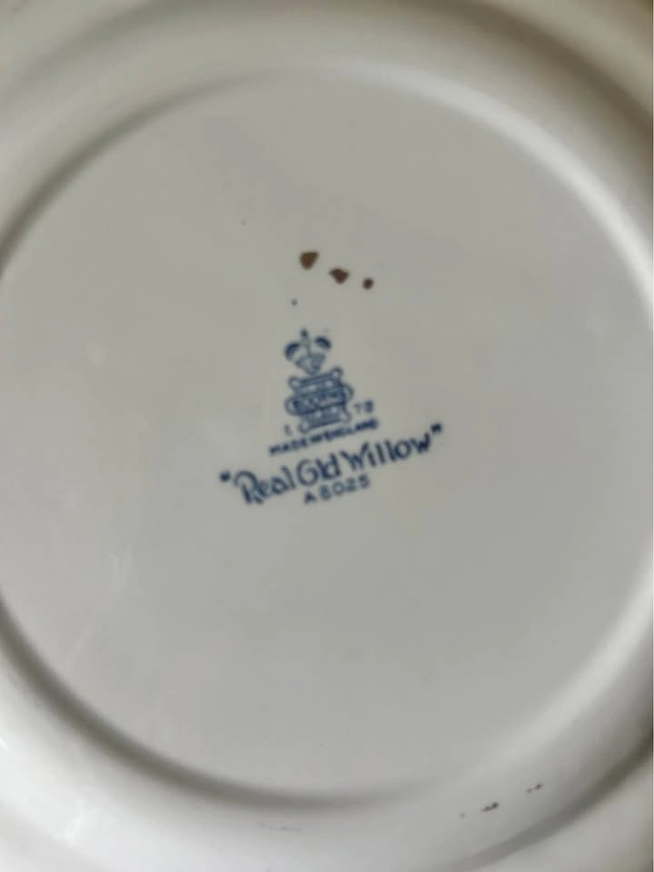 Real Old Willow” A8025 plate - photo 3