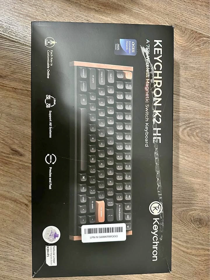 Keychron K2 HE Wireless Magnetic Switch Keyboard
