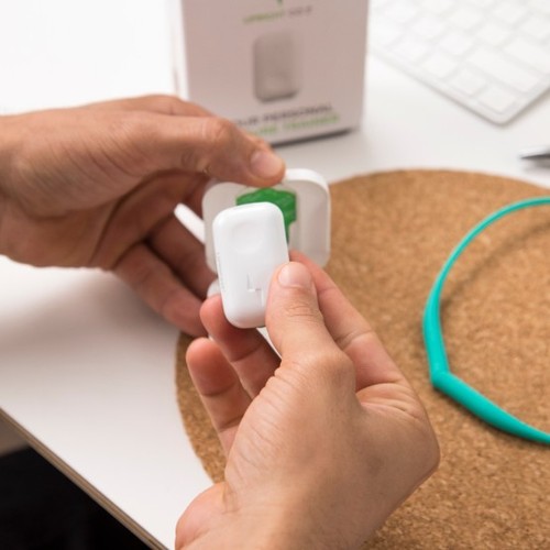 Upright GO 2 Posture Trainer White w/ Case, Necklace & Adhesives - photo 3