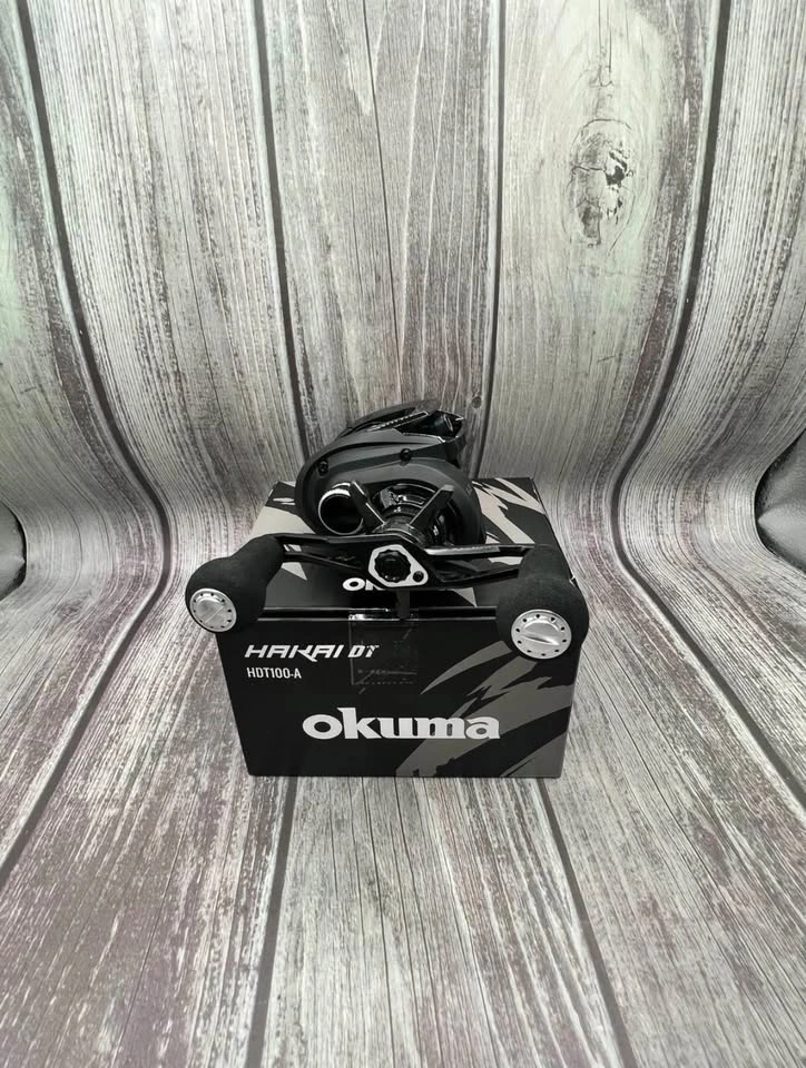 Okuma Hakai 6.2.1 Right Hand Casting Reel - Black (HDT100H-A)