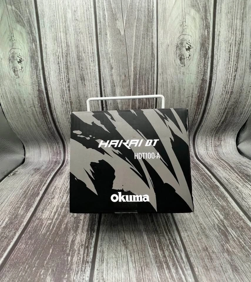 Okuma Hakai 6.2.1 Right Hand Casting Reel - Black (HDT100H-A) - photo 2