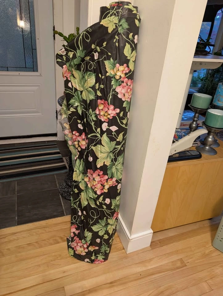 Scalamandre Reisling Chintz Polished Cotton Fabric 20+ m - photo 2