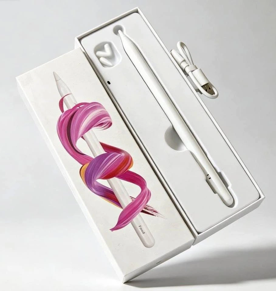 White Stylus Pen for iPad Tablet