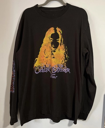 Official Lorde Solar Power Tour Long Sleeve Black Mens Tee