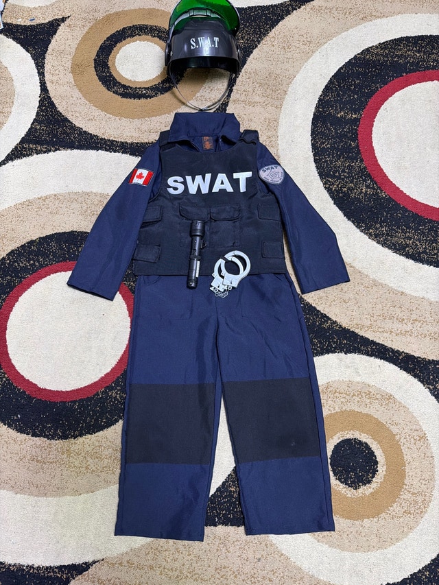 S.W.A.T. Costume Size 5/6