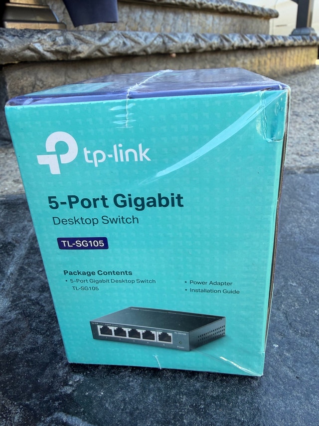 TP-Link 5-Port Gigabit Desktop Switch TL-SG105