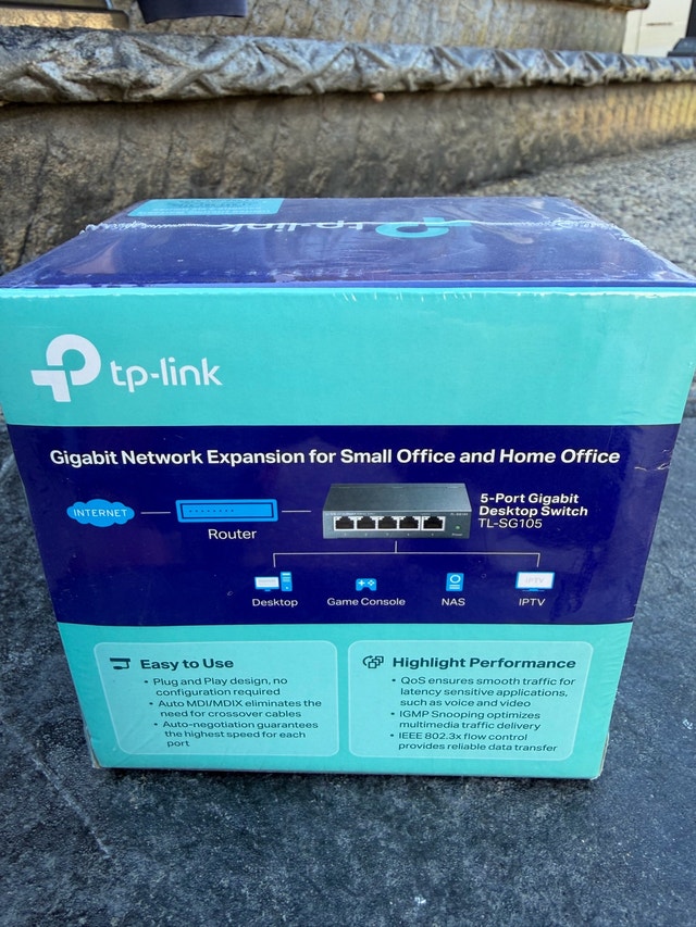 TP-Link 5-Port Gigabit Desktop Switch TL-SG105 - photo 3